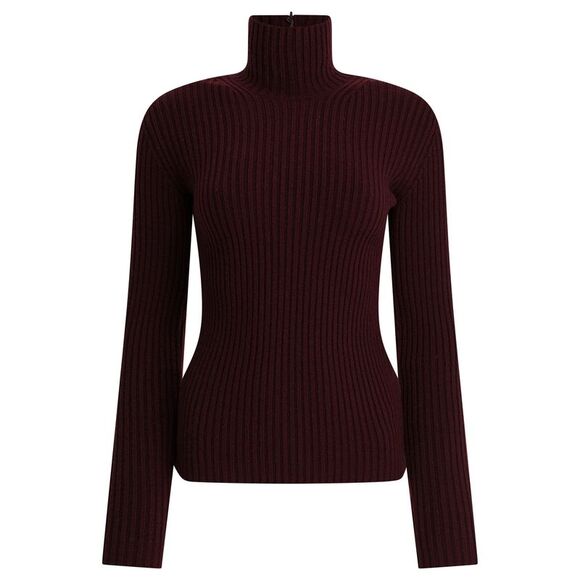 MAX MARA Sweaters - Max Mara Women Wool And Cashmere Turtleneck Sweater